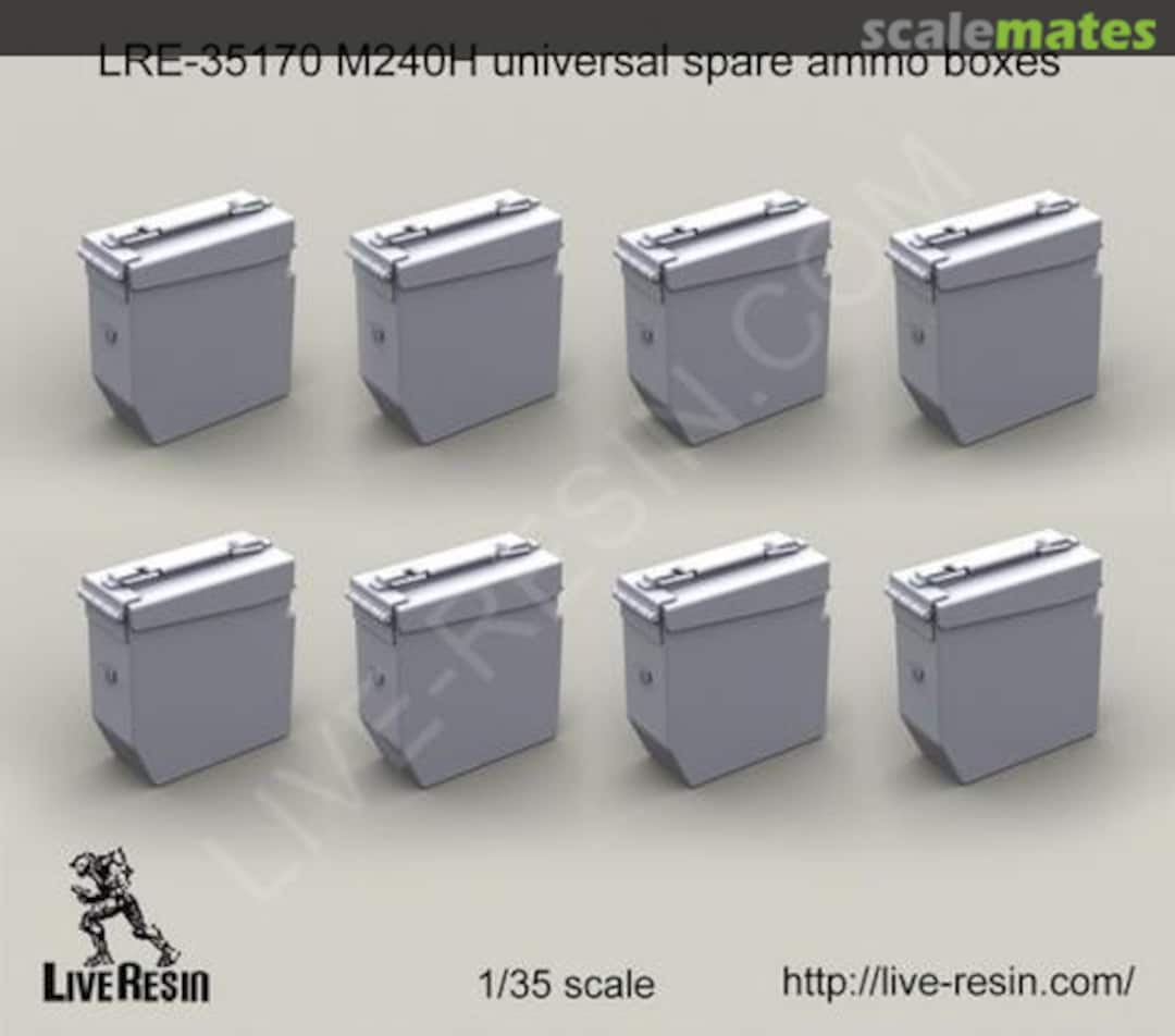 Boxart M240H universal spare ammo boxes LRE-35170 Live Resin