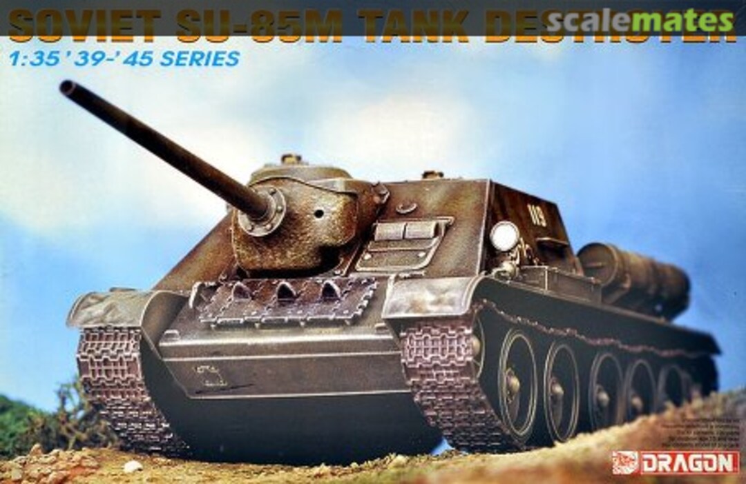 Boxart SU-85M Tank Destroyer 6096 Dragon