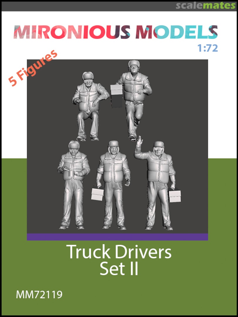 Boxart Truck Drivers Set II MM72119 Mironious Models