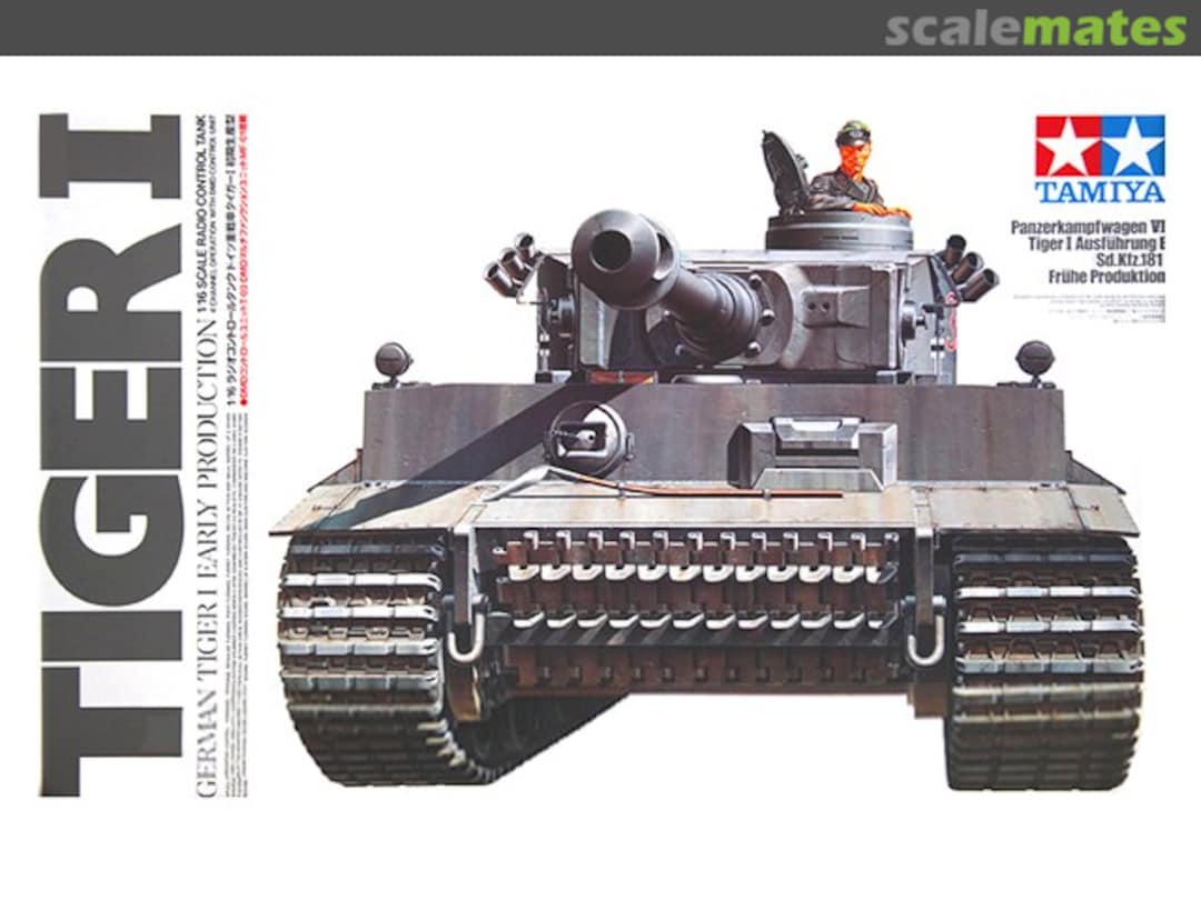 Boxart Pz.Kpfw. VI Tiger I Ausf. E 56010 Tamiya