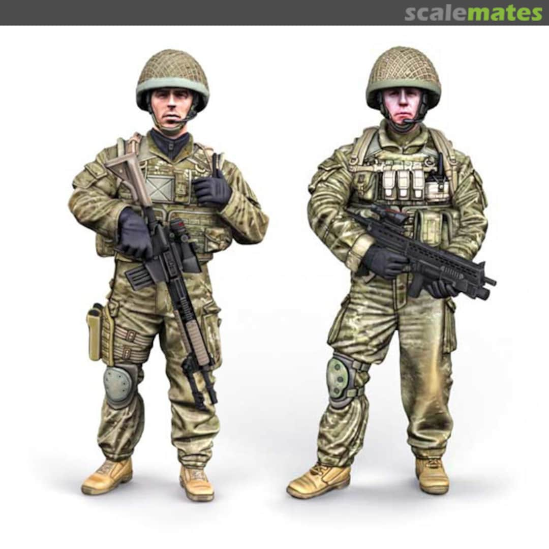 Boxart Set: 2 Paratroopers, British Army 35A01 Assault Models