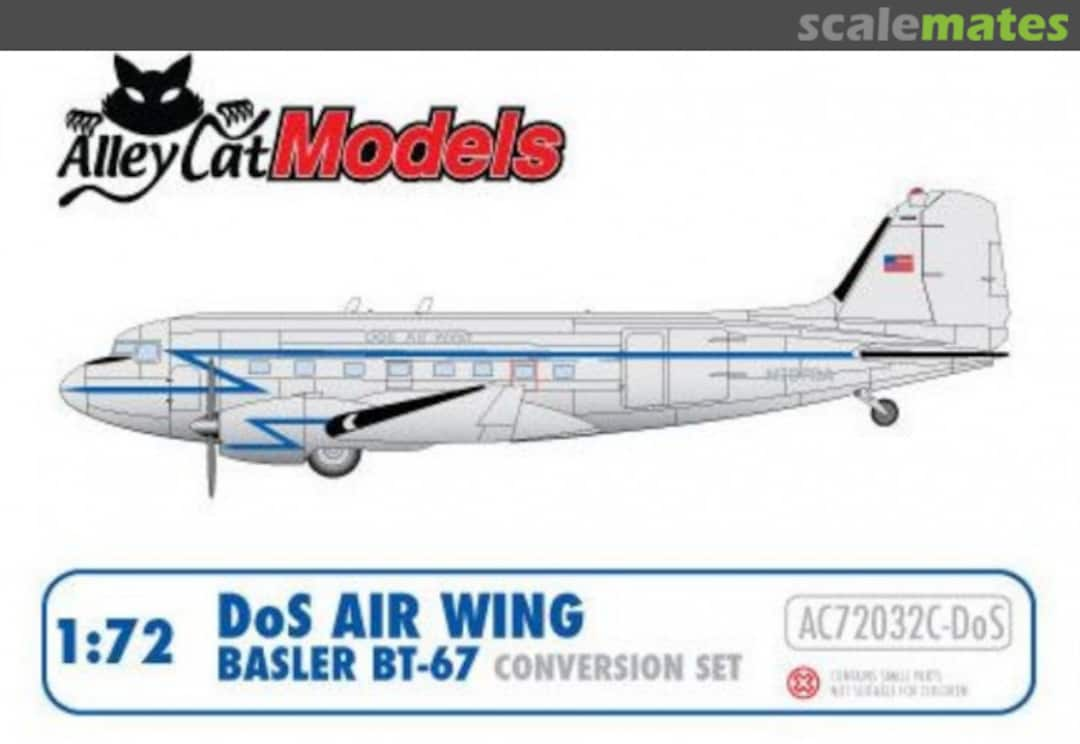 Boxart Basler BT-67 Turbo Dak DoS Air Wing AC72032-DoS Alley Cat