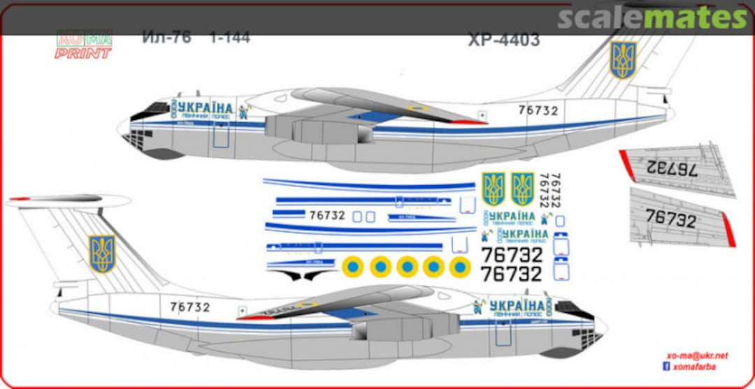 Boxart Ilyushin Il-76 XP-4403 HOMA