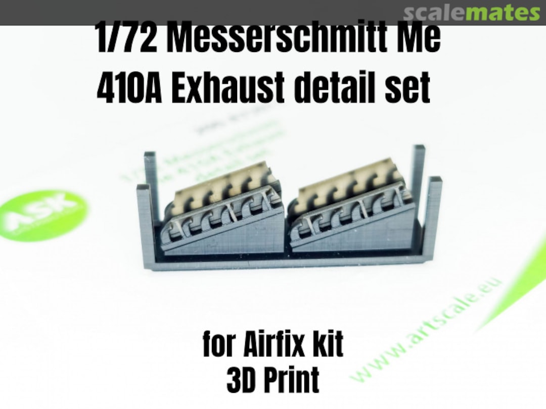 Boxart Messerschmitt Me 410A Exhaust detail set 200-A72011 ASK