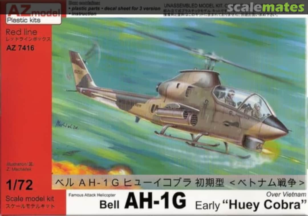 Boxart Bell AH-1G Huey Cobra AZ7416 AZmodel