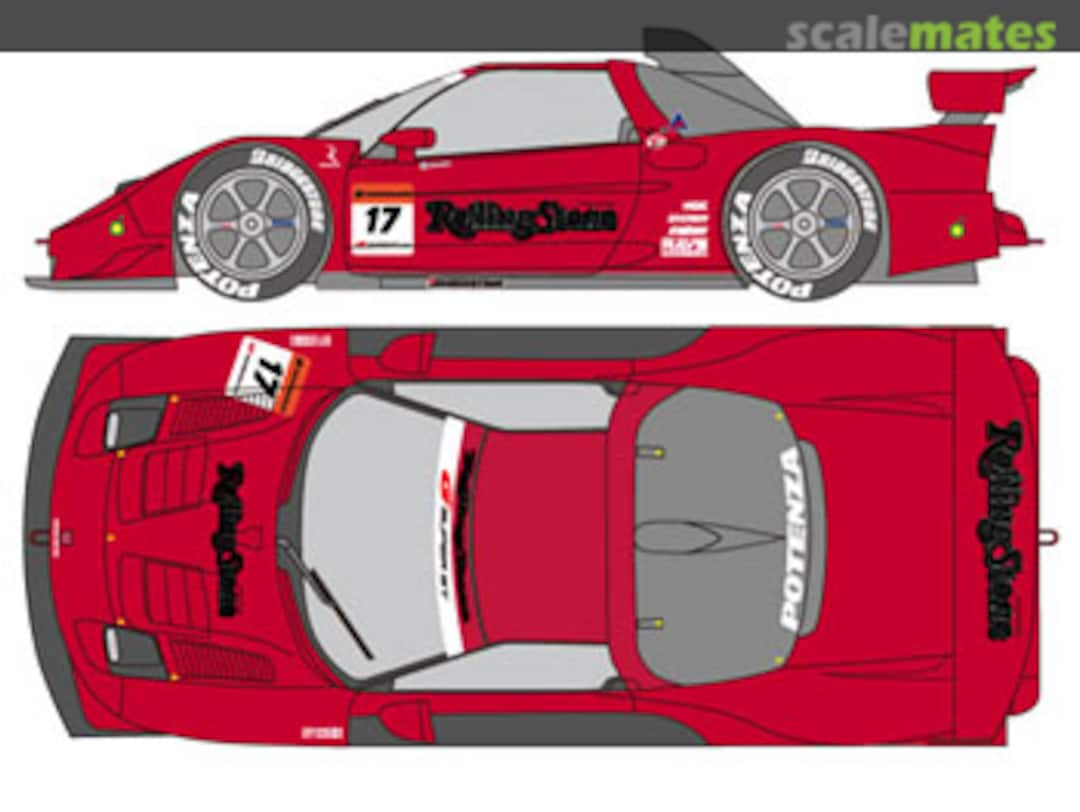 Boxart Honda NSX Rolling Stone 2007 SHK-D015 Shunko Models