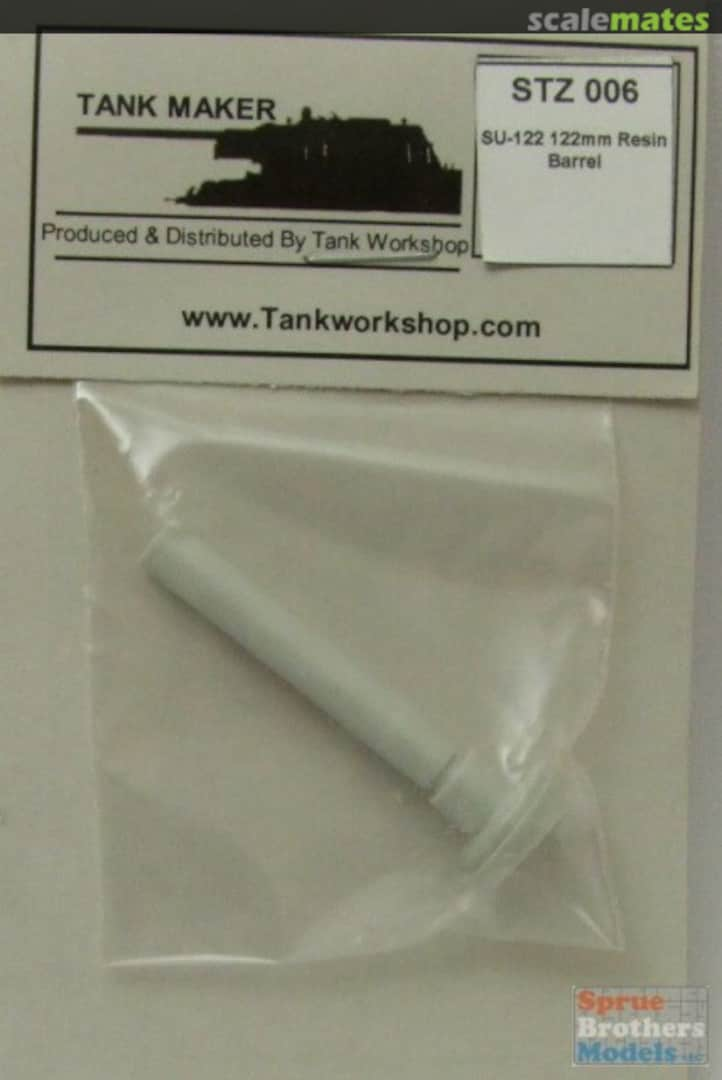 Boxart SU 122 Resin Barrel STZ006 Tank Workshop