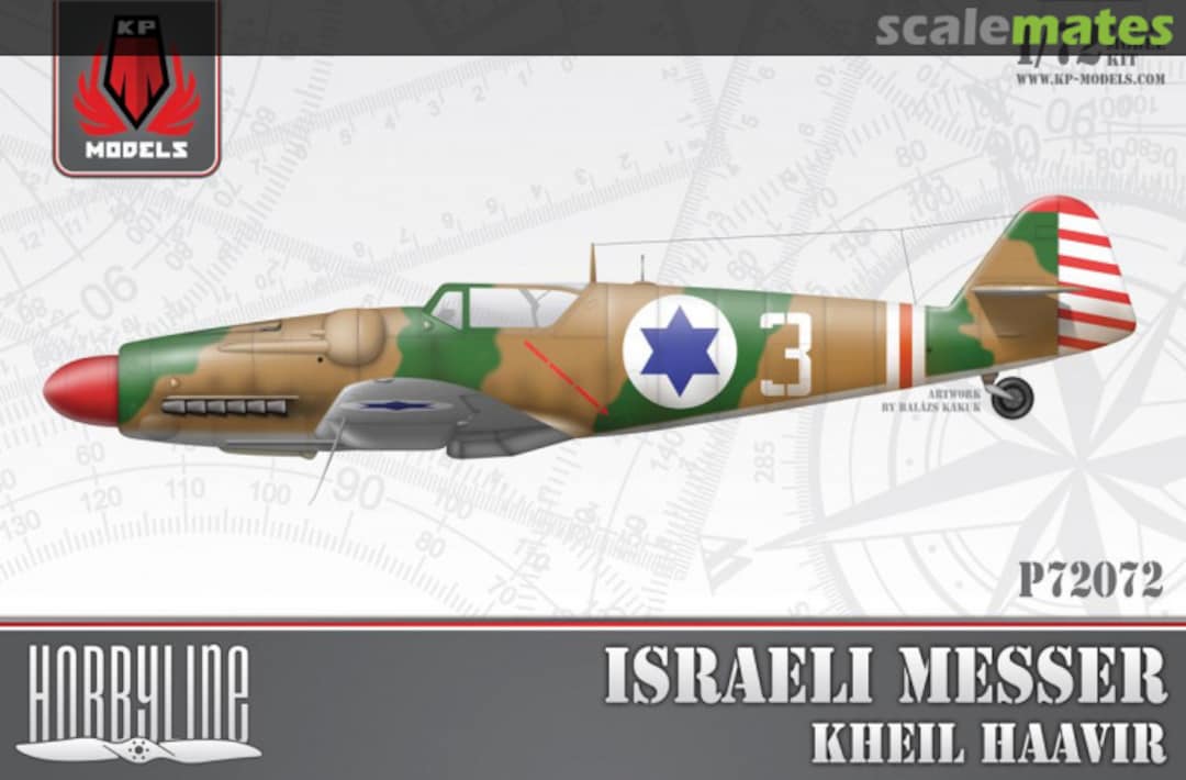 Boxart Israeli Messer P72072 KP Models