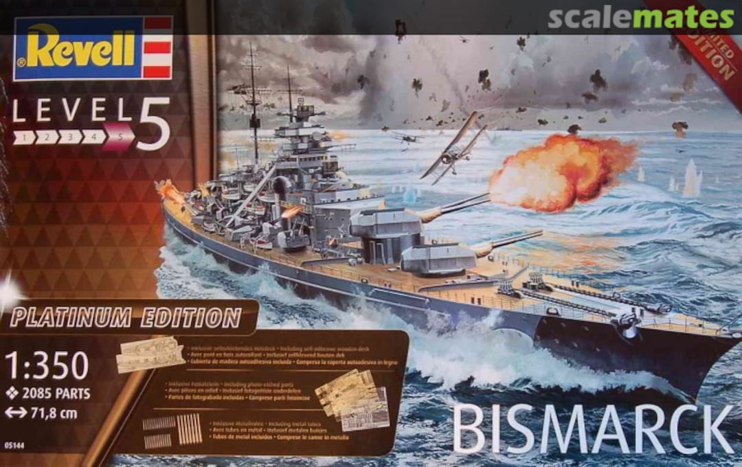 Boxart Bismarck 05144 Revell