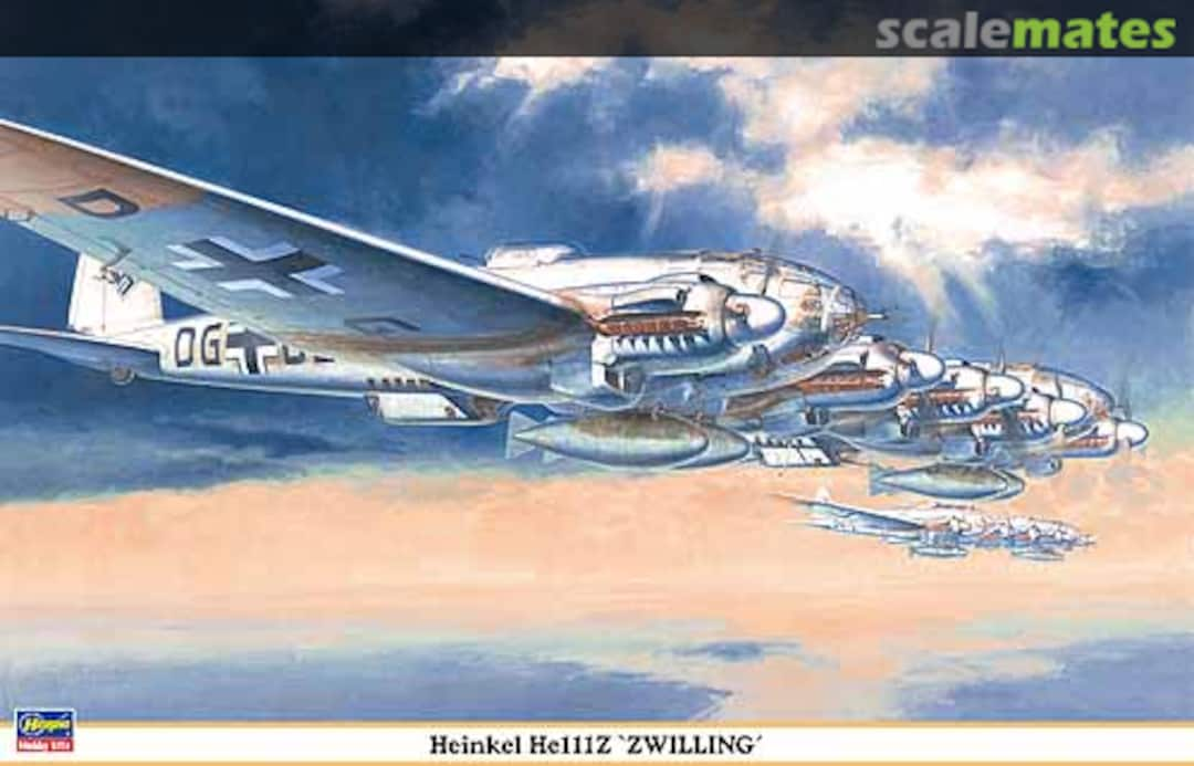 Boxart Heinkel He111Z `Zwilling´ 00995 Hasegawa