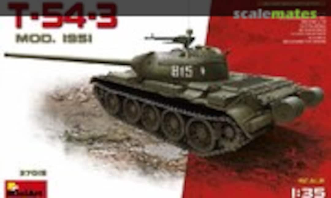 1:35 T-54-3. Mod. 1951 (MiniArt 37015)