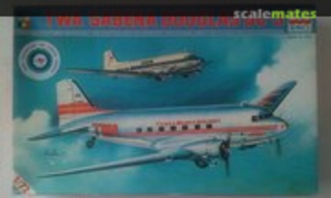 1:72 TWA Sabena Douglas DC-3 (ESCI 9014)