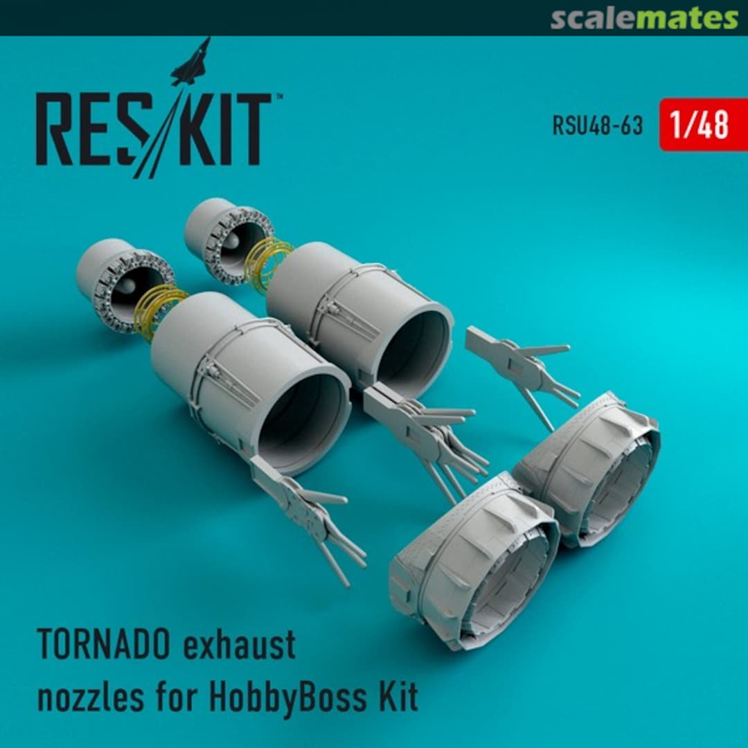 Boxart Panavia Tornado - exhaust nozzles RSU48-0063 ResKit