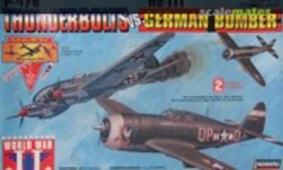 1:72 P-47B Thunderbolt Vs. He-111 German Bomber (Lindberg 70957)