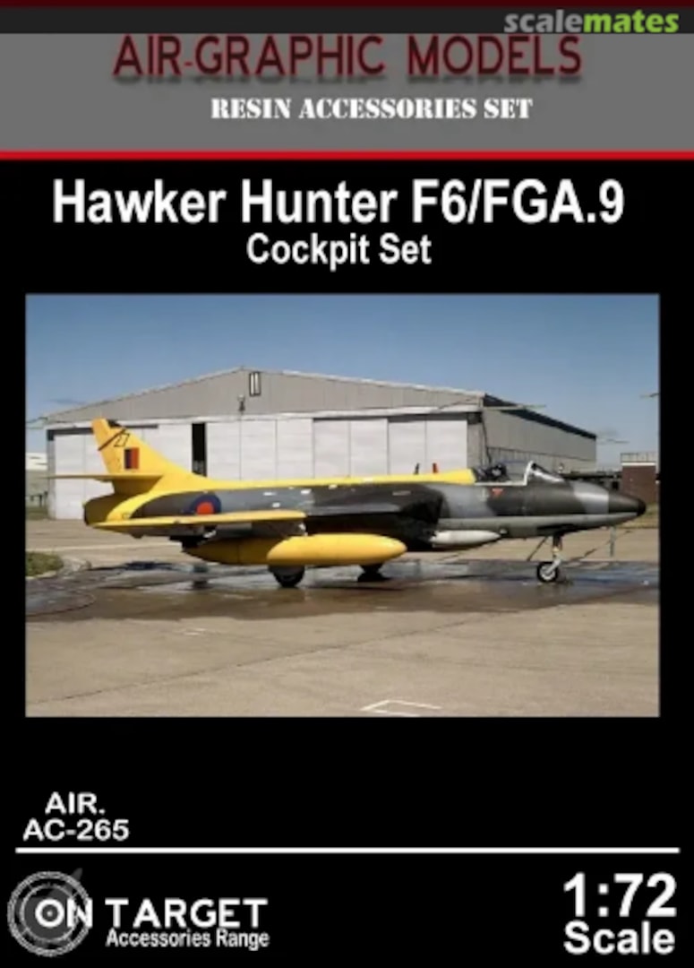 Boxart Hawker Hunter F6/FGA.9 - Cockpit Set AIR.AC-265 Air-Graphic Models