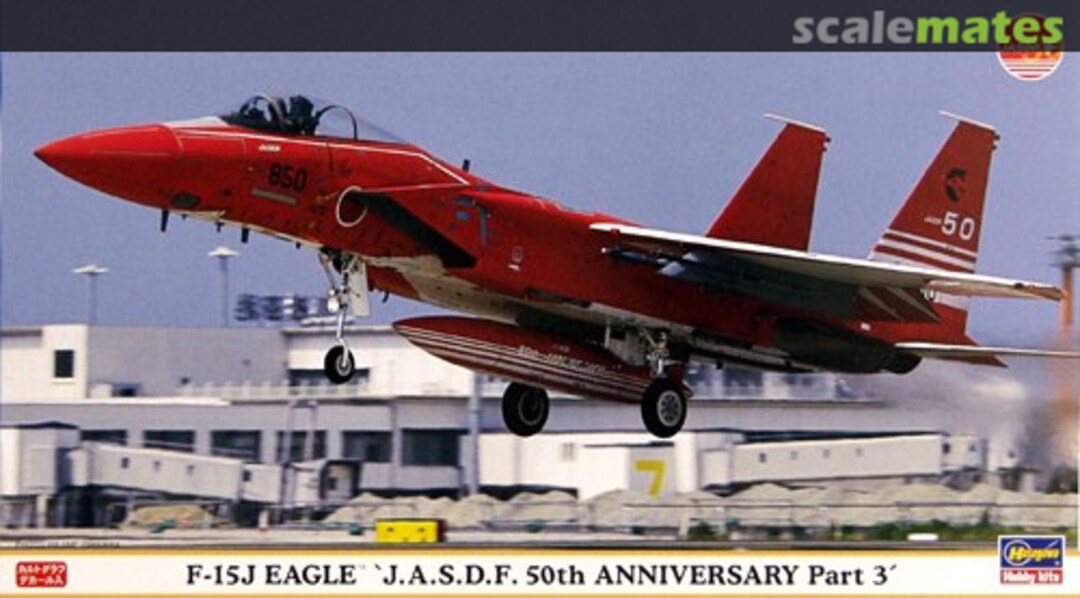 Boxart F-15J Eagle `J.A.S.D.F. 50th Anniversary Part 3´ 00778 Hasegawa