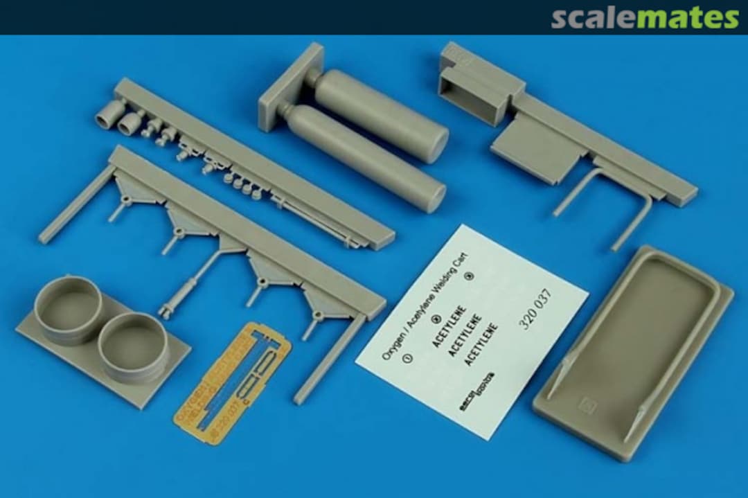 Boxart Oxygen/Acetylene welding cart 320 037 Aerobonus