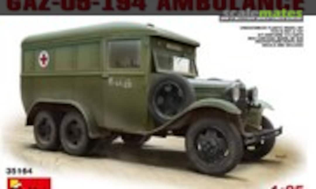 1:35 GAZ-05-194 Ambulance (MiniArt 35164)