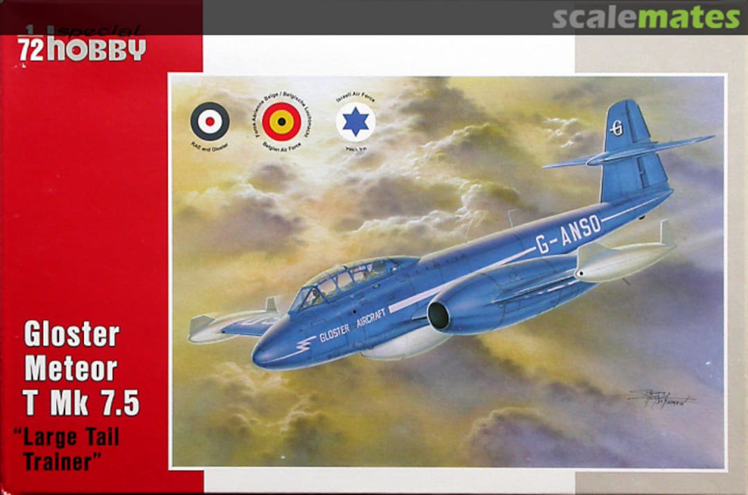 Boxart Gloster Meteor T Mk 7.5 SH 72317 Special Hobby