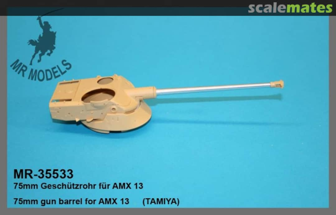 Boxart 75mm gun barrel for AMX 13 MR-35533 MR Modellbau