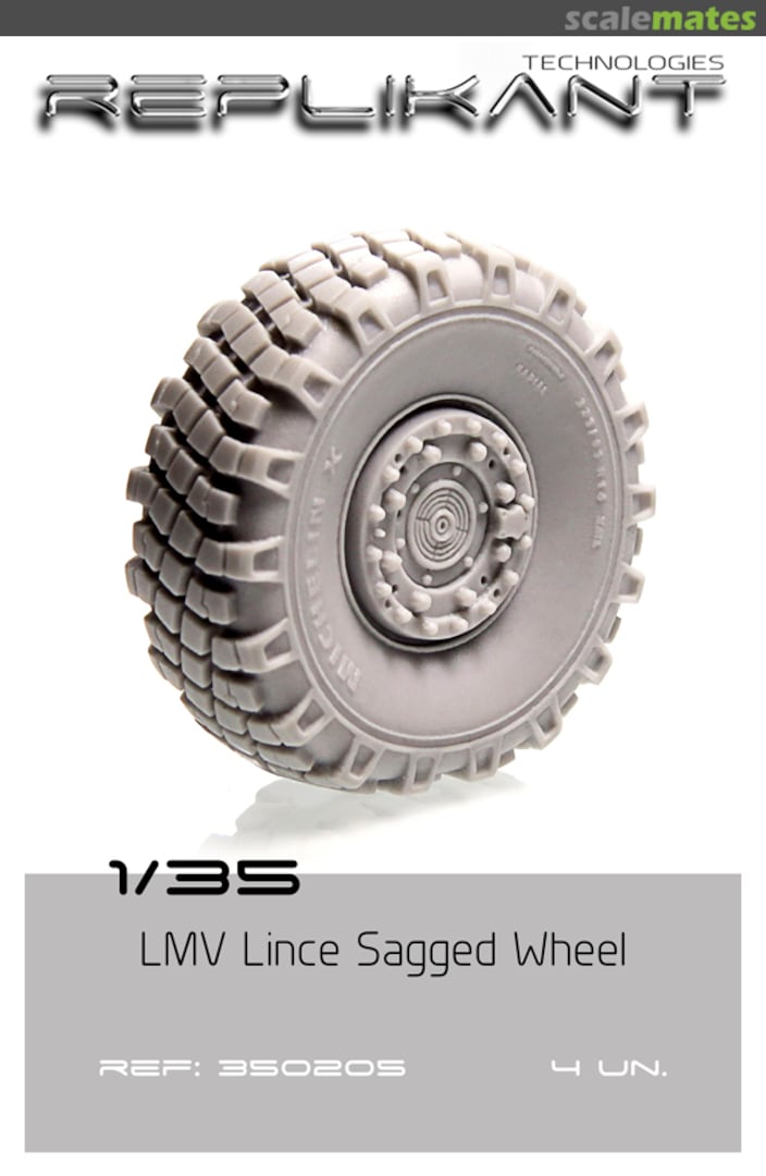 Boxart LMV Lince Sagged Wheels 350205 Replikant Technologies