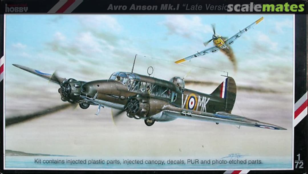 Boxart Avro Anson Mk.I SH72074 Special Hobby