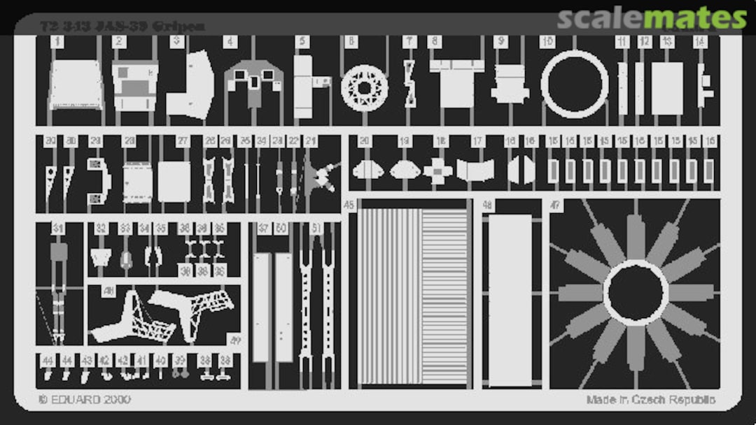 Boxart JAS-39 Gripen 72343 Eduard