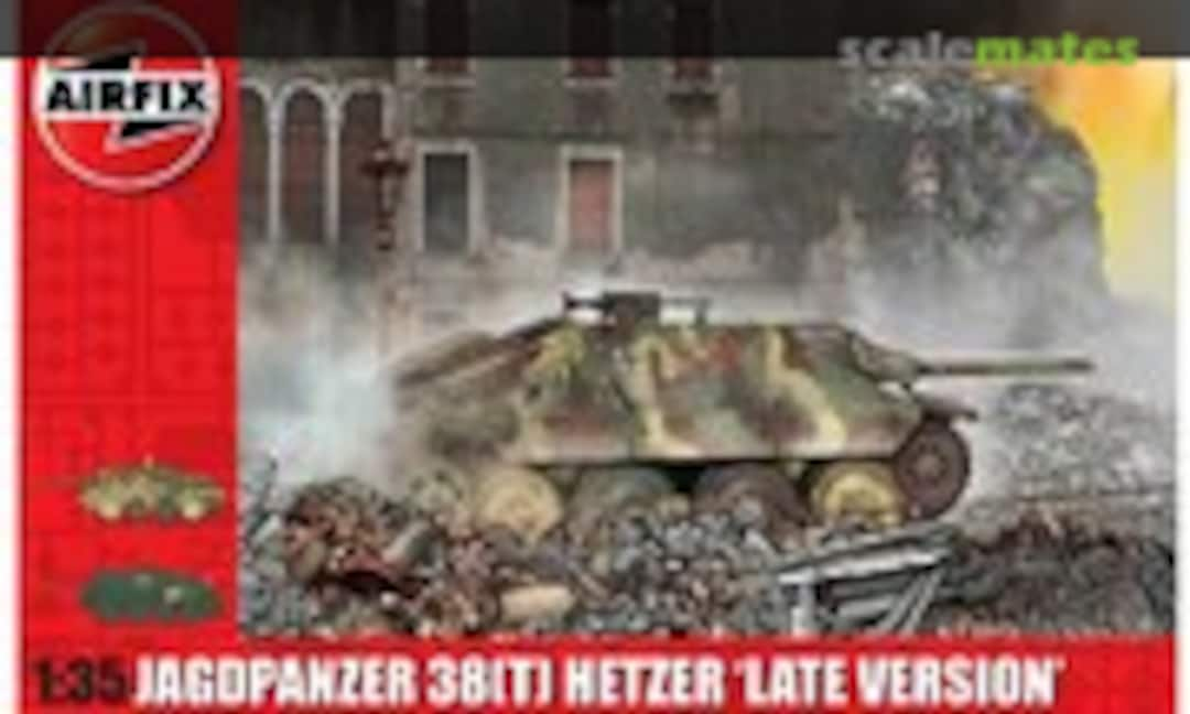 1:35 Jagdpanzer 38(t) Hetzer Late Version (Airfix A1353)