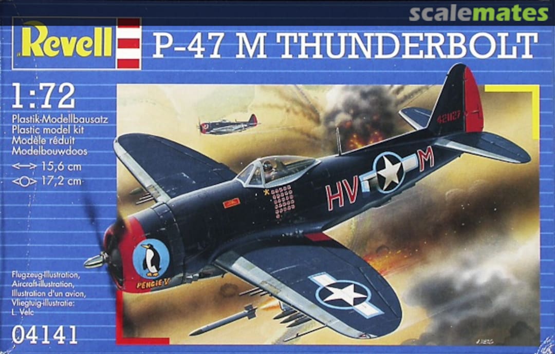 Boxart P-47M Thunderbolt 04141 Revell