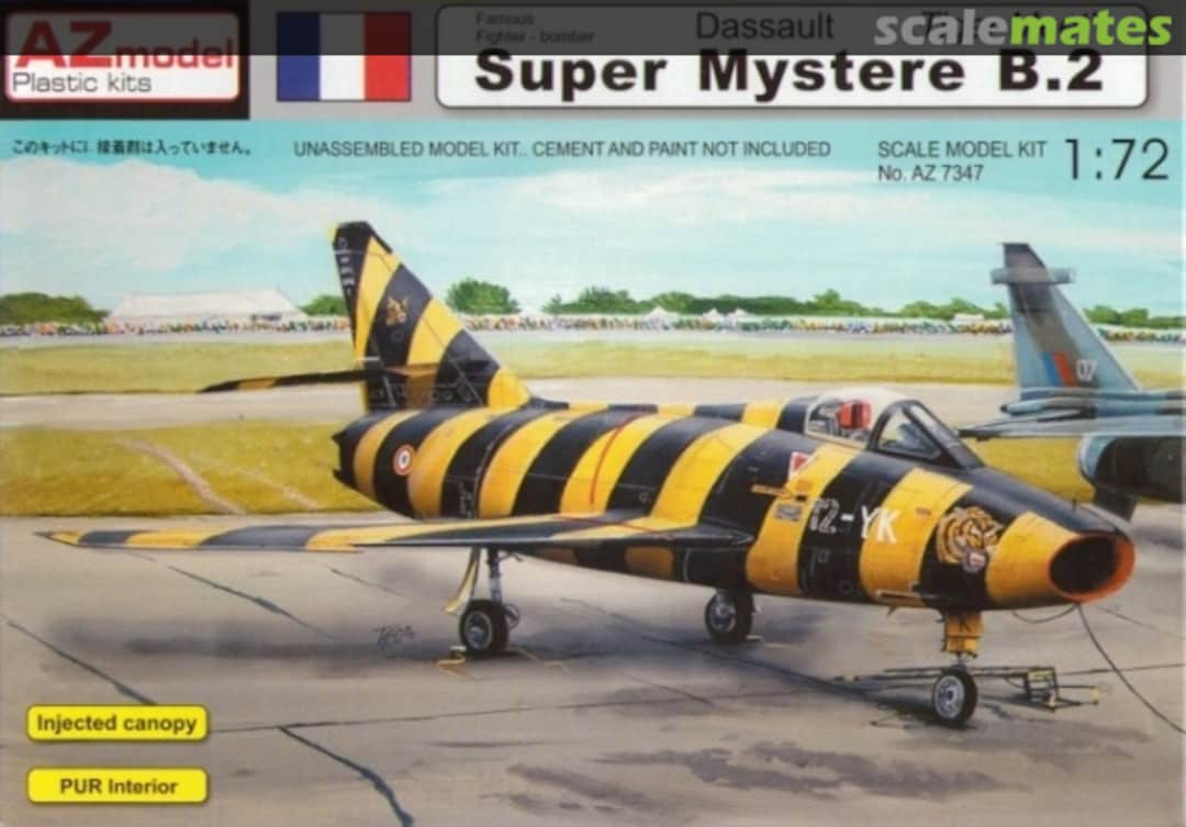 Boxart Dassault Super Mystere B.2 AZ7347 AZmodel