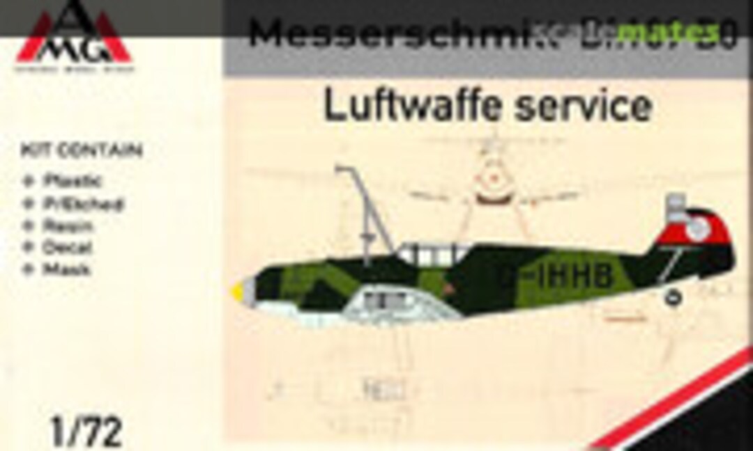 1:72 Messerschmitt Bf.109 B0 (AMG 72419)