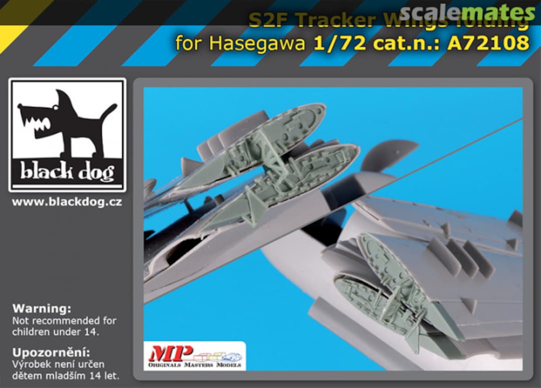 Boxart S2F Tracker Wing Fold A72108 Black Dog