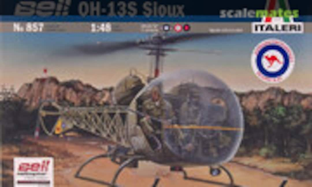 1:48 Bell OH-13S Sioux (Italeri 0857S)