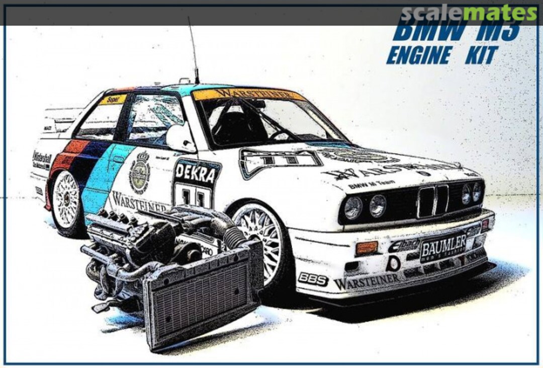 Boxart BMW M3 E30 Engine kit  ModellingMaster