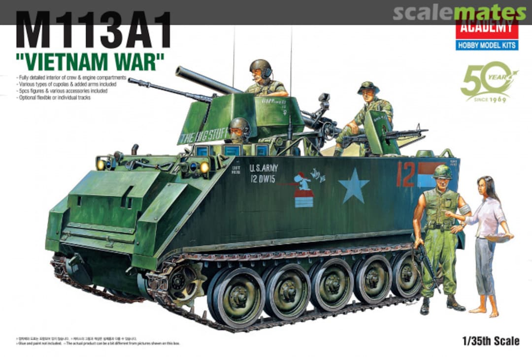 Boxart M113A1 “Vietnam War” 13266 Academy