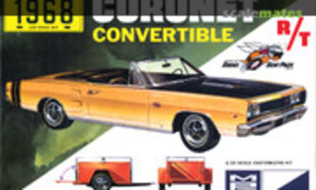 1:25 1968 Dodge Coronet R/T Convertible (MPC MPC978)