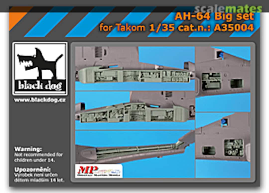 Boxart AH-64 Big set A35004 Black Dog