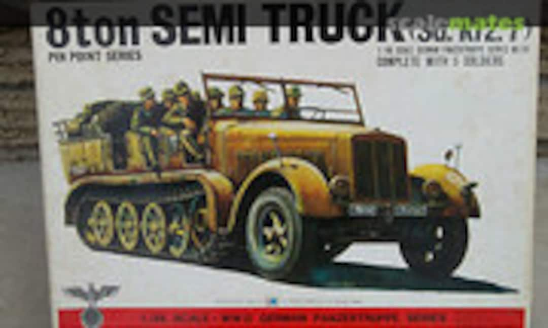 1:48 8 TON HALF TRACK Sd.Kfz.7 (Bandai 8235)