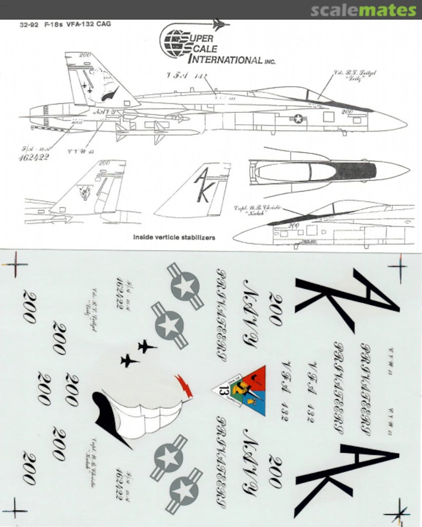 Boxart F/A-18C 3292 SuperScale International