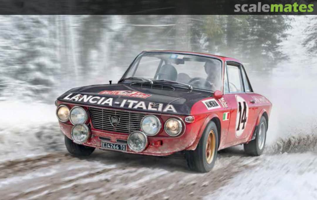 Boxart Lancia Fulvia HF 3670 Italeri