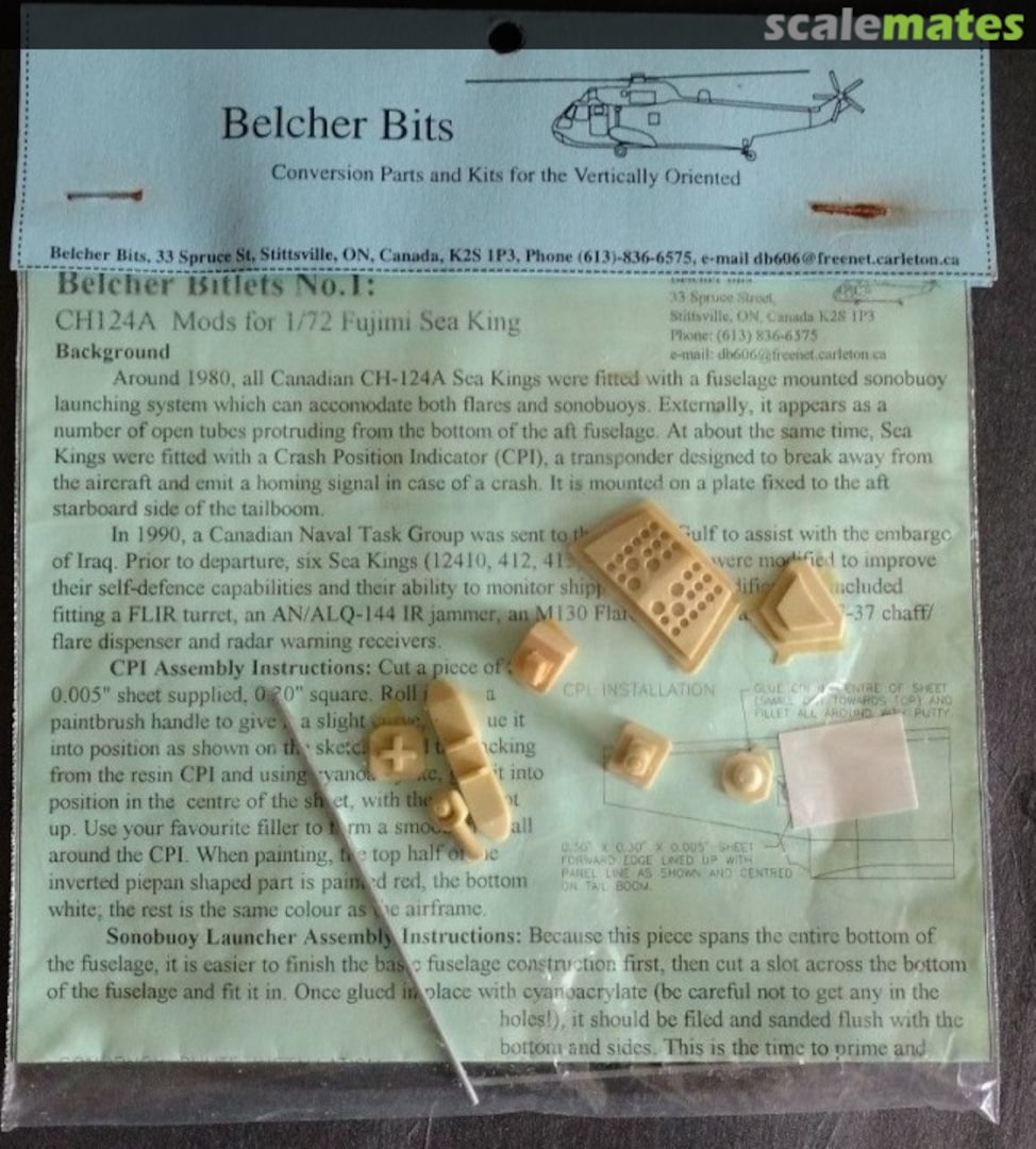 Boxart CH-124A Modifications BL1 Belcher Bits