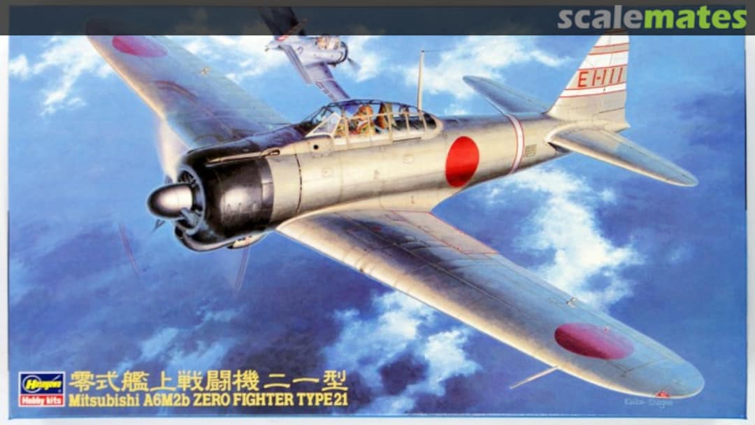 Boxart Mitsubishi A6M2b Zero Fighter Type21 09143 Hasegawa