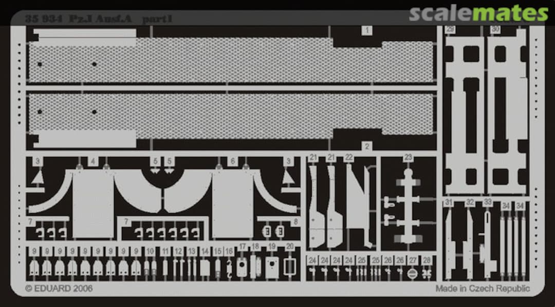 Boxart Panzer I Ausf A 35934 Eduard