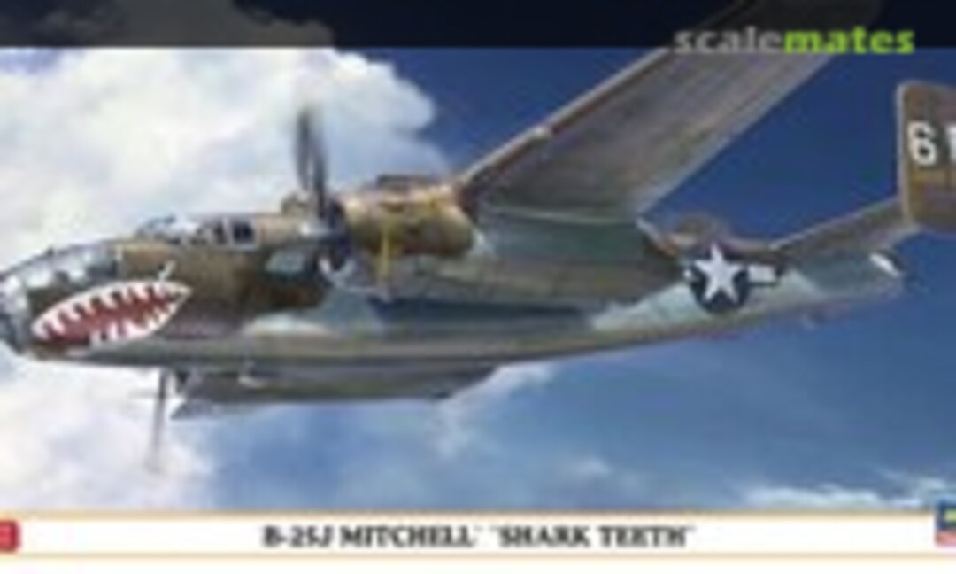 1:72 B-25J Mitchell 'Shark Teeth' (Hasegawa 02187)