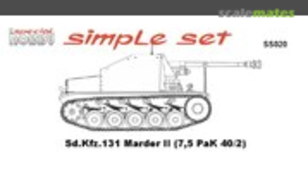 1:72 Sd.Kfz. 131 Marder II (7,5 Pak 40/2) (Special Hobby SS020)