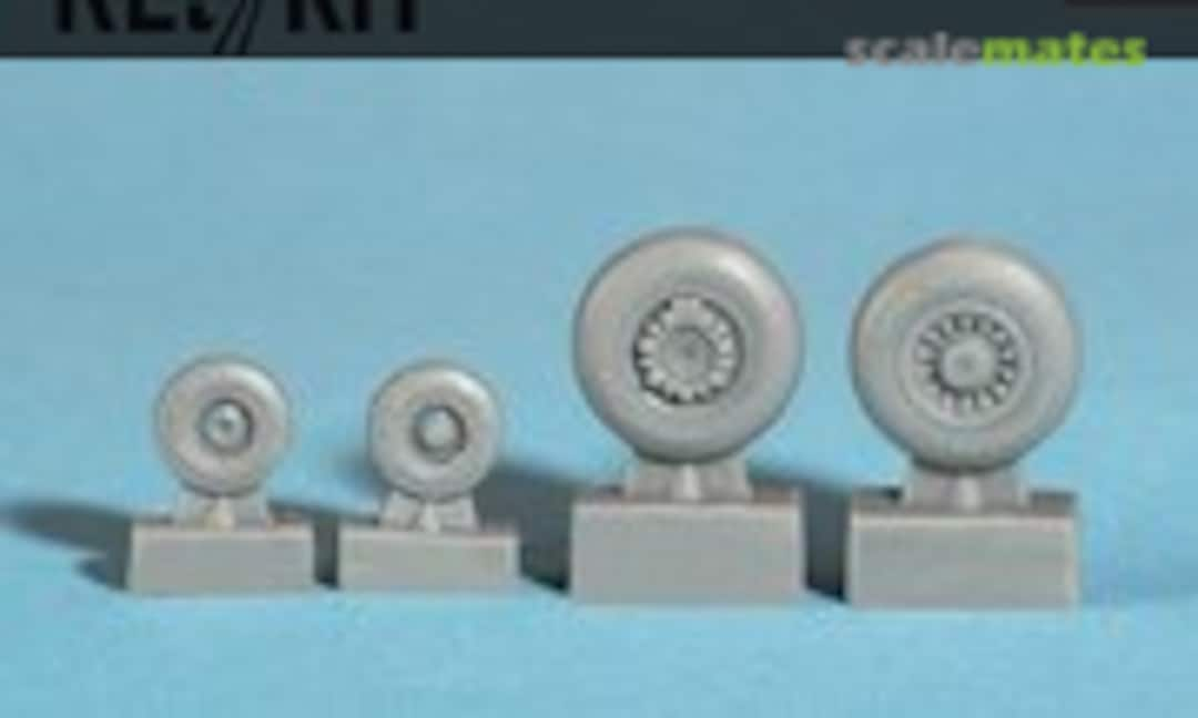 1:48 Grumman F-14 D &quot;Tomcat&quot; wheels set (ResKit RS48-0007)