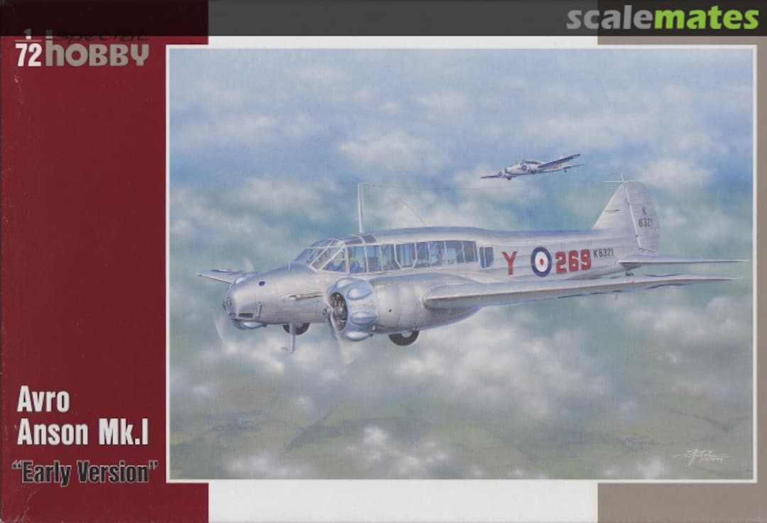 Boxart Avro Anson Mk.I SH72212 Special Hobby