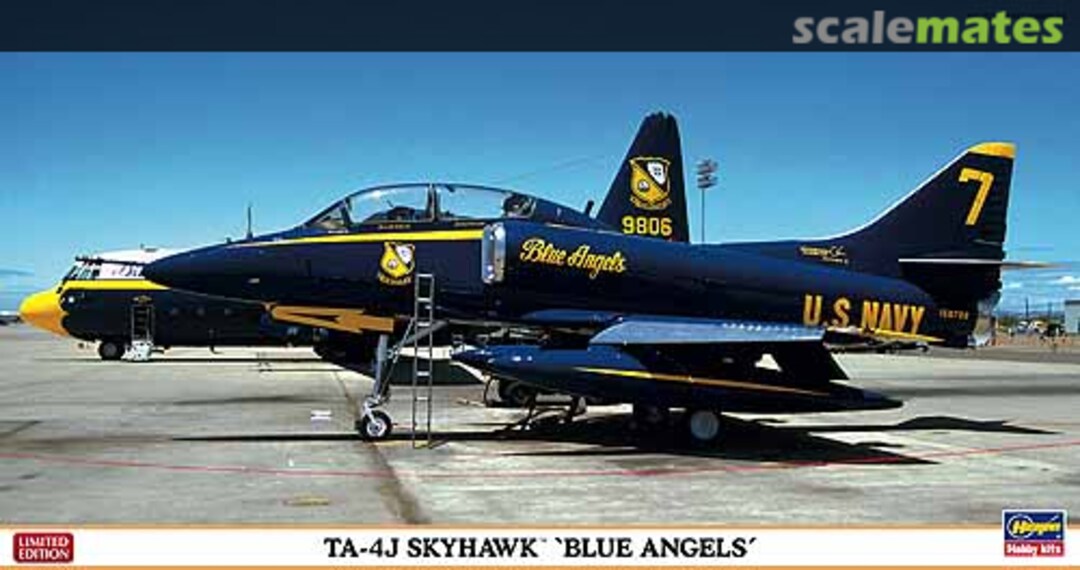 Boxart TA-4J Skyhawk `Blue Angels´ 09937 Hasegawa