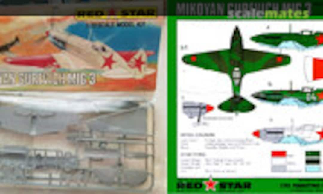 1:72 Mikoyan Gurevich MiG 3 (Red Star RS101)