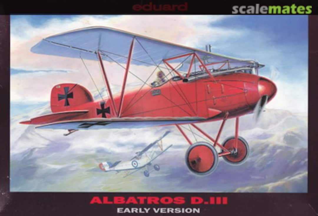 Boxart Albatros D.III Early Version 8017 Eduard